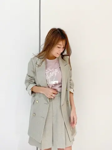 ORIGINATED IN GRACE CONTINENTAL yukimi yonee コーディネート画像