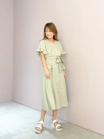 ORIGINATED IN GRACE CONTINENTAL yukimi yonee コーディネート画像