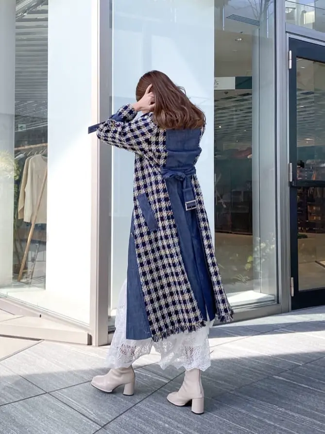 ORIGINATED IN GRACE CONTINENTAL yukimi yonee コーディネート画像