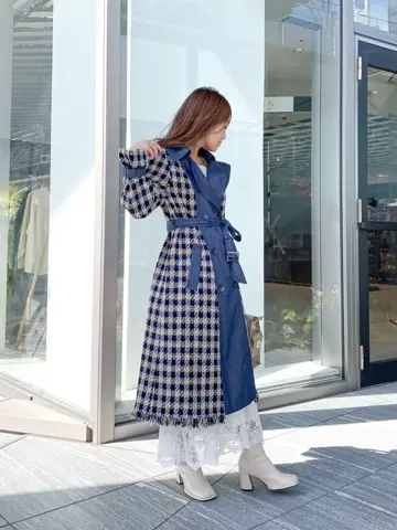 ORIGINATED IN GRACE CONTINENTAL yukimi yonee コーディネート画像