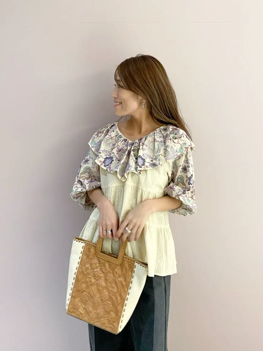 ORIGINATED IN GRACE CONTINENTAL yukimi yonee コーディネート画像