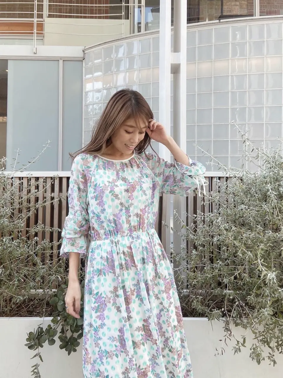 ORIGINATED IN GRACE CONTINENTAL yukimi yonee コーディネート画像