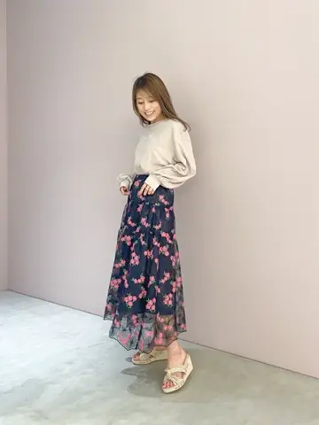 ORIGINATED IN GRACE CONTINENTAL yukimi yonee コーディネート画像