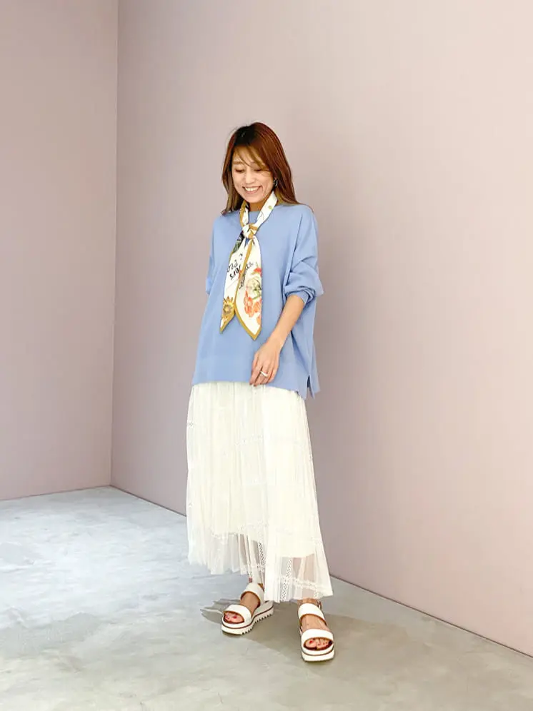 ORIGINATED IN GRACE CONTINENTAL yukimi yonee コーディネート画像