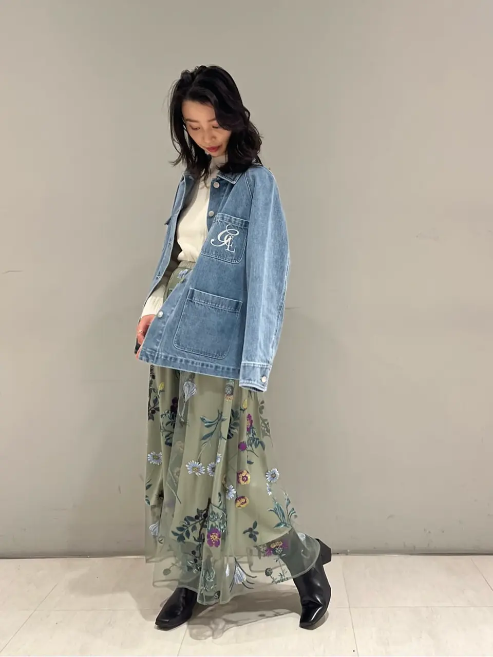 ORIGINATED IN GRACE CONTINENTAL yuri コーディネート画像