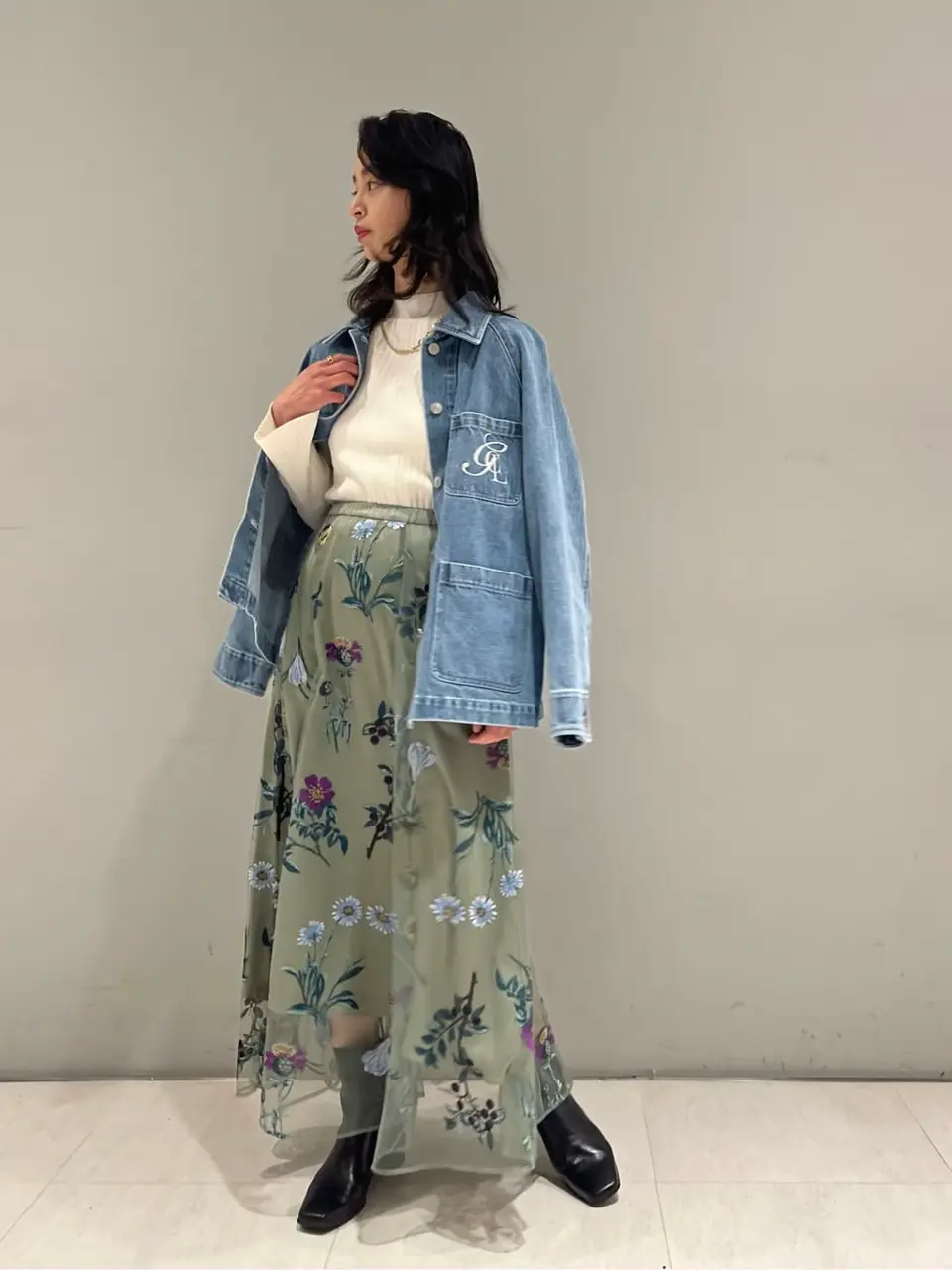 ORIGINATED IN GRACE CONTINENTAL yuri コーディネート画像