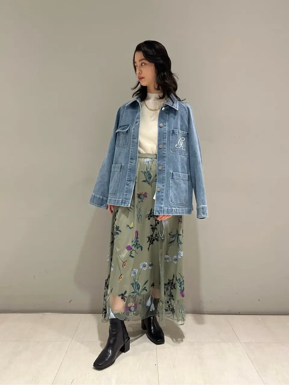 ORIGINATED IN GRACE CONTINENTAL yuri コーディネート画像