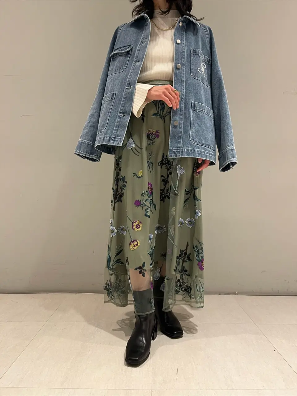 ORIGINATED IN GRACE CONTINENTAL yuri コーディネート画像