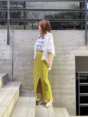 ORIGINATED IN GRACE CONTINENTAL yukimi yonee コーディネート画像