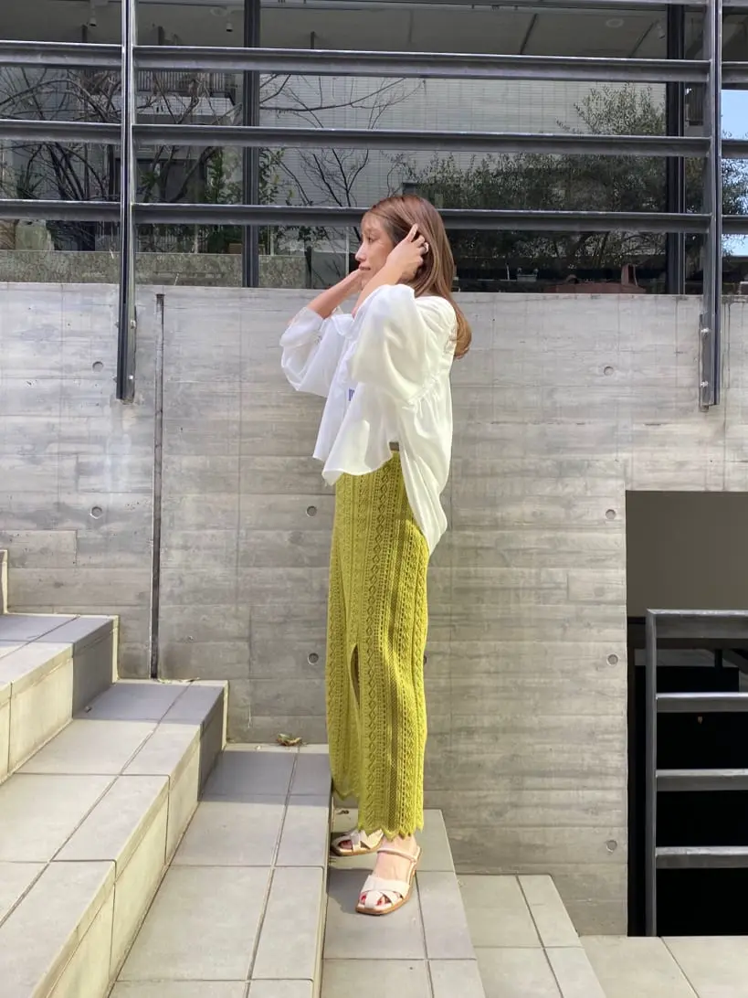 ORIGINATED IN GRACE CONTINENTAL yukimi yonee コーディネート画像