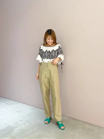 ORIGINATED IN GRACE CONTINENTAL yukimi yonee コーディネート画像