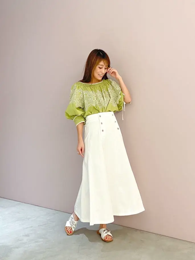 ORIGINATED IN GRACE CONTINENTAL yukimi yonee コーディネート画像