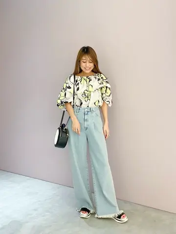 ORIGINATED IN GRACE CONTINENTAL yukimi yonee コーディネート画像