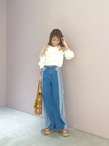 ORIGINATED IN GRACE CONTINENTAL yukimi yonee コーディネート画像