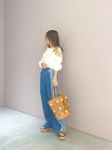 ORIGINATED IN GRACE CONTINENTAL yukimi yonee コーディネート画像