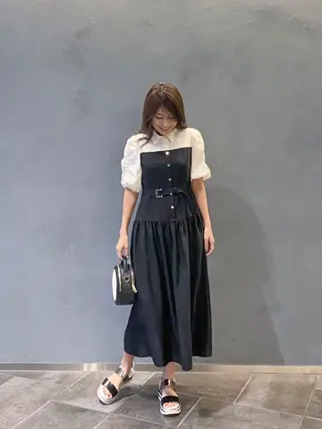 ORIGINATED IN GRACE CONTINENTAL yukimi yonee コーディネート画像