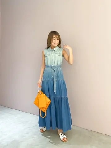 ORIGINATED IN GRACE CONTINENTAL yukimi yonee コーディネート画像