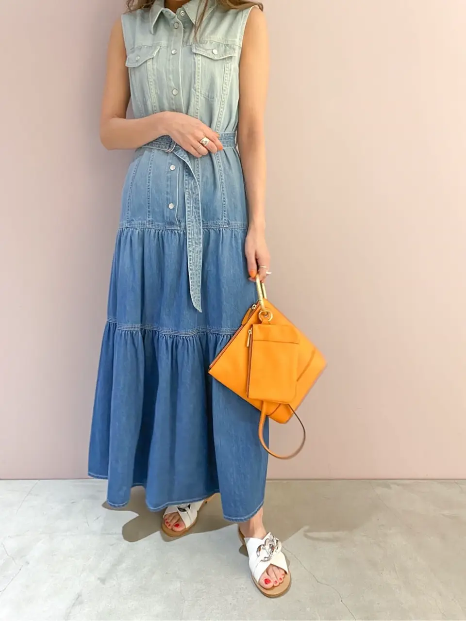 ORIGINATED IN GRACE CONTINENTAL yukimi yonee コーディネート画像