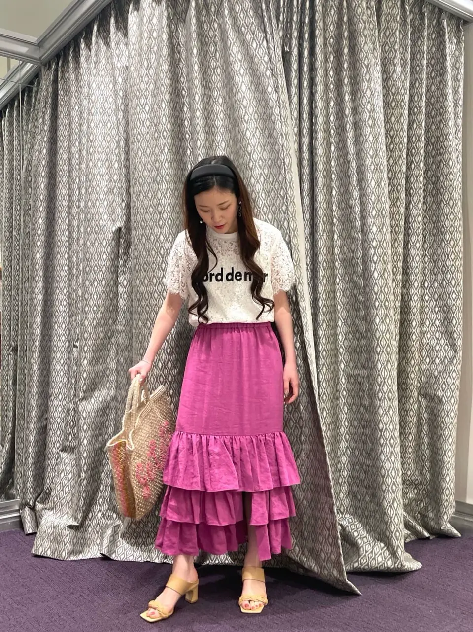  Kaho コーディネート画像