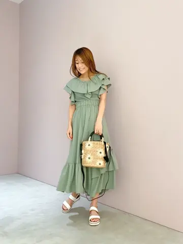 ORIGINATED IN GRACE CONTINENTAL yukimi yonee コーディネート画像