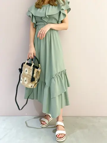 ORIGINATED IN GRACE CONTINENTAL yukimi yonee コーディネート画像