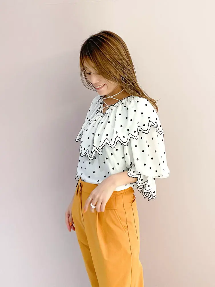 ORIGINATED IN GRACE CONTINENTAL yukimi yonee コーディネート画像