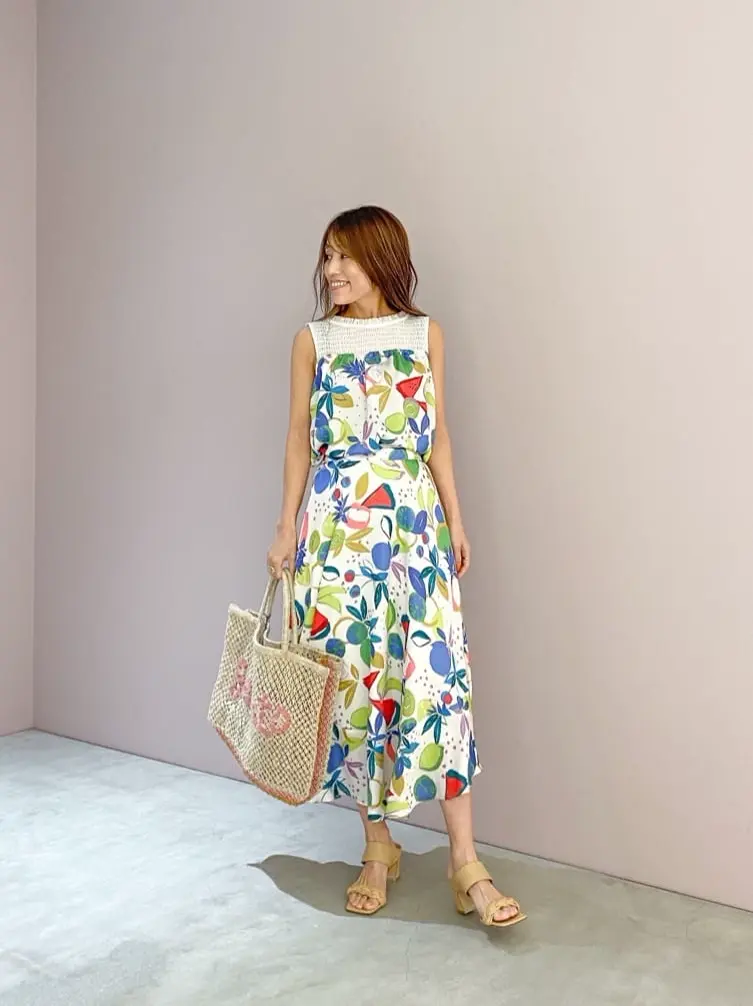 ORIGINATED IN GRACE CONTINENTAL yukimi yonee コーディネート画像