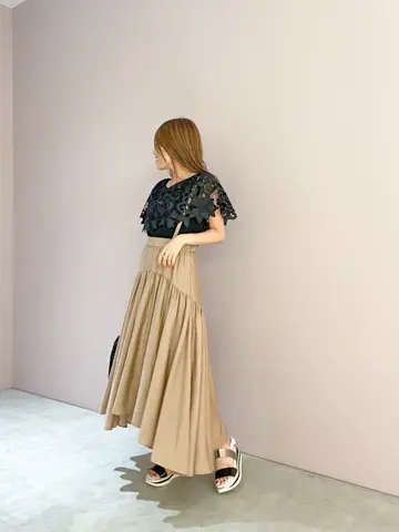 ORIGINATED IN GRACE CONTINENTAL yukimi yonee コーディネート画像