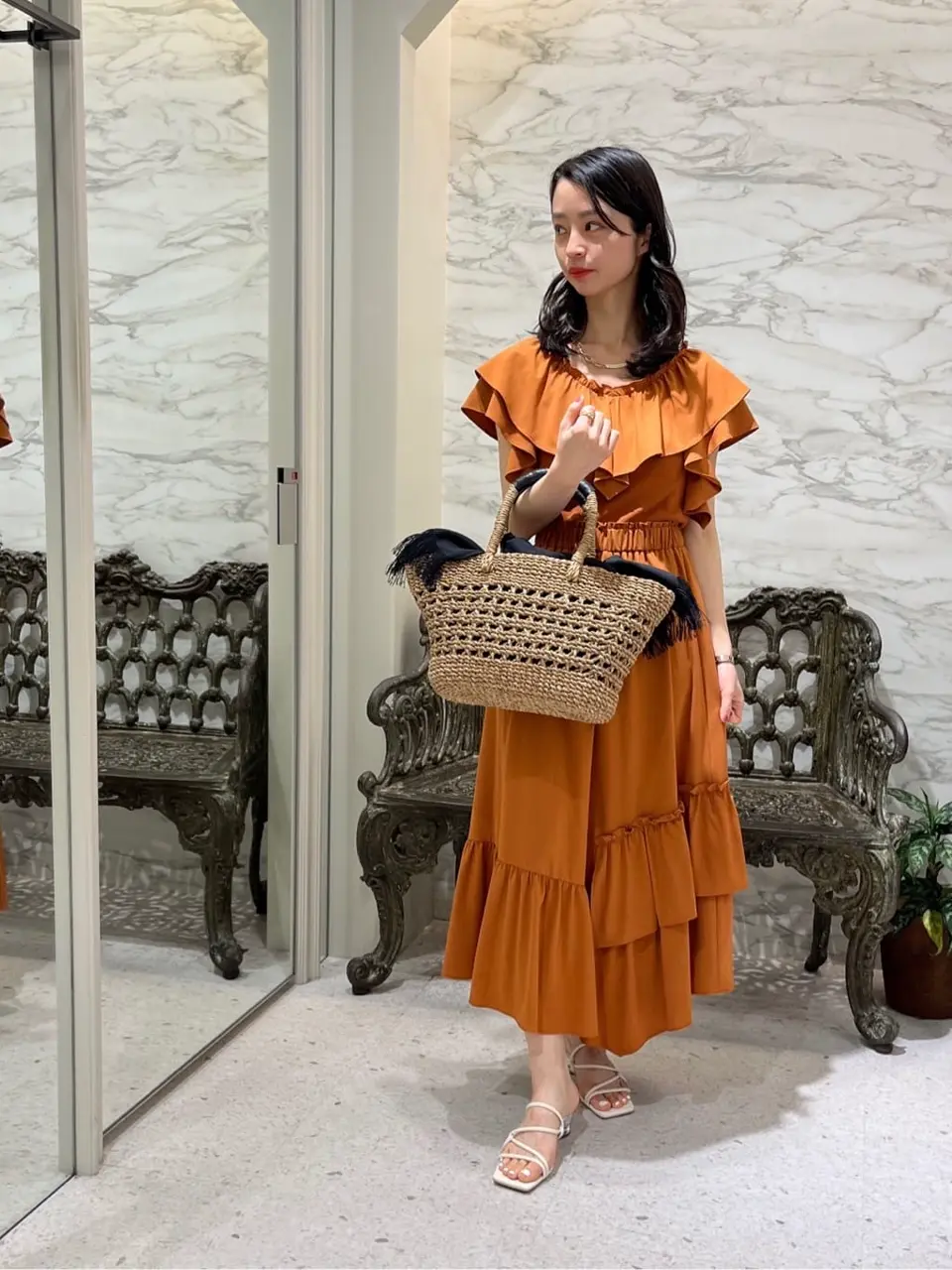 ORIGINATED IN GRACE CONTINENTAL yuri コーディネート画像