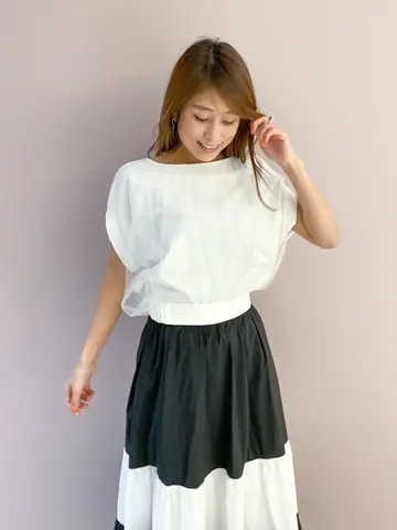 ORIGINATED IN GRACE CONTINENTAL yukimi yonee コーディネート画像