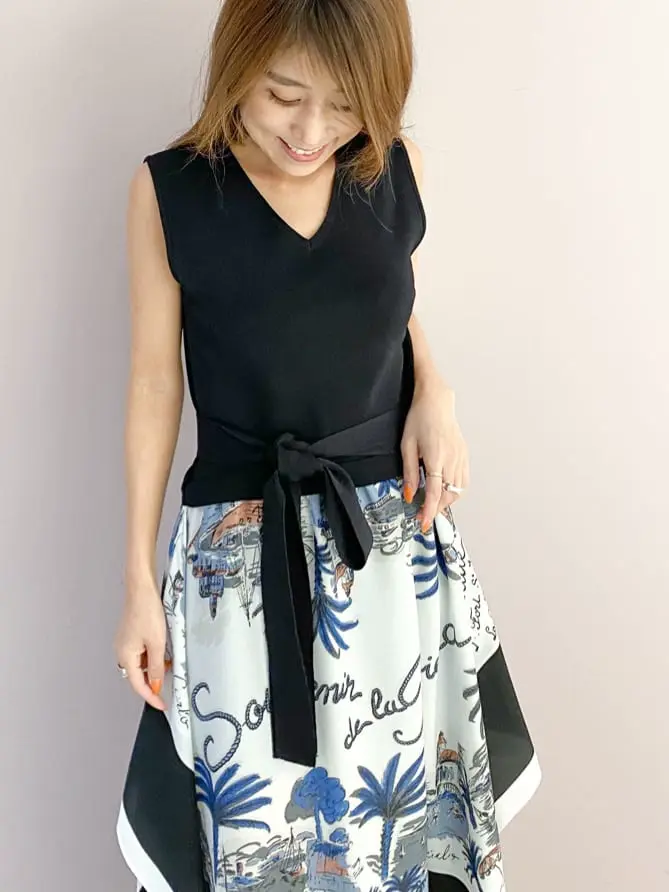 ORIGINATED IN GRACE CONTINENTAL yukimi yonee コーディネート画像