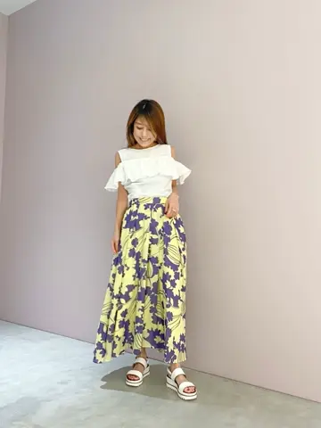 ORIGINATED IN GRACE CONTINENTAL yukimi yonee コーディネート画像