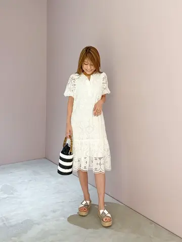 ORIGINATED IN GRACE CONTINENTAL yukimi yonee コーディネート画像