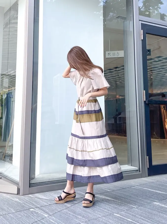 ORIGINATED IN GRACE CONTINENTAL yukimi yonee コーディネート画像