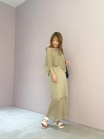 ORIGINATED IN GRACE CONTINENTAL yukimi yonee コーディネート画像