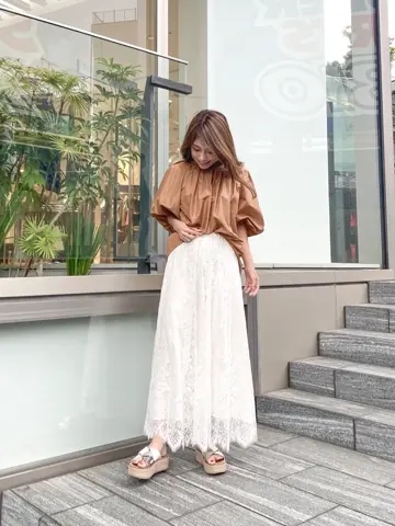 ORIGINATED IN GRACE CONTINENTAL yukimi yonee コーディネート画像