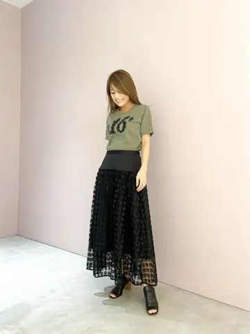 ORIGINATED IN GRACE CONTINENTAL yukimi yonee コーディネート画像