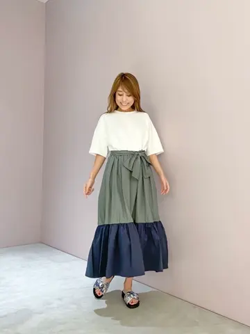 ORIGINATED IN GRACE CONTINENTAL yukimi yonee コーディネート画像