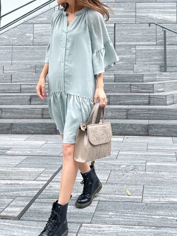 ORIGINATED IN GRACE CONTINENTAL yukimi yonee コーディネート画像