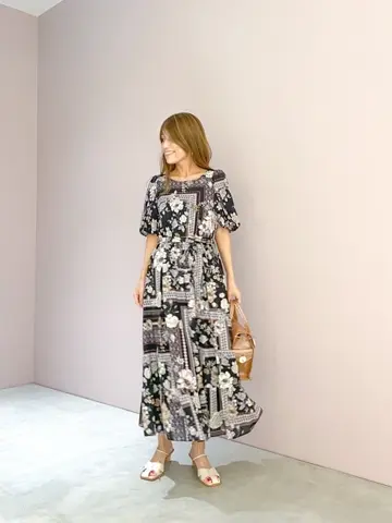 ORIGINATED IN GRACE CONTINENTAL yukimi yonee コーディネート画像