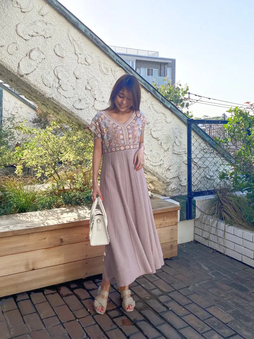 ORIGINATED IN GRACE CONTINENTAL yukimi yonee コーディネート画像