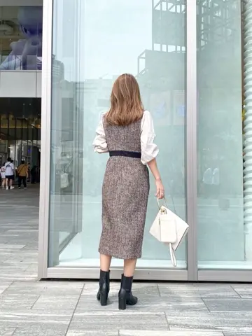 ORIGINATED IN GRACE CONTINENTAL yukimi yonee コーディネート画像