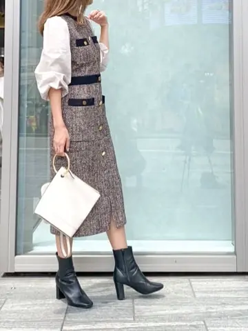 ORIGINATED IN GRACE CONTINENTAL yukimi yonee コーディネート画像