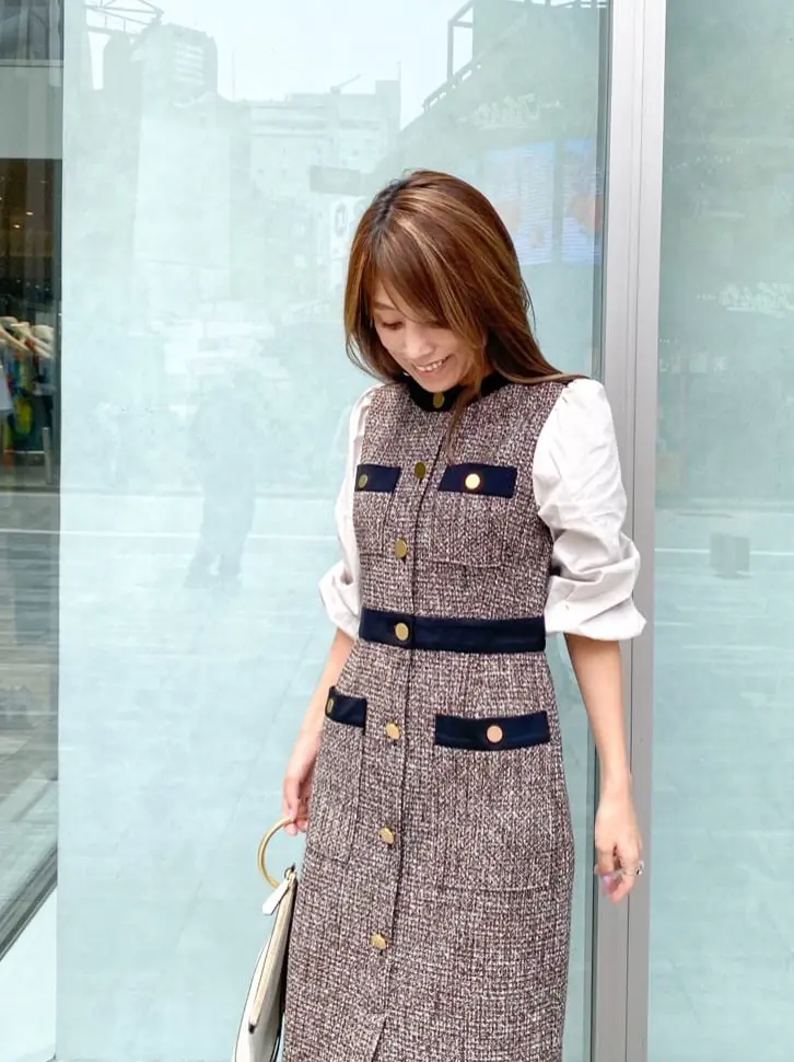 ORIGINATED IN GRACE CONTINENTAL yukimi yonee コーディネート画像