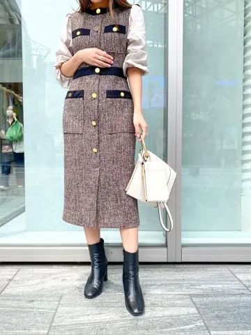 ORIGINATED IN GRACE CONTINENTAL yukimi yonee コーディネート画像