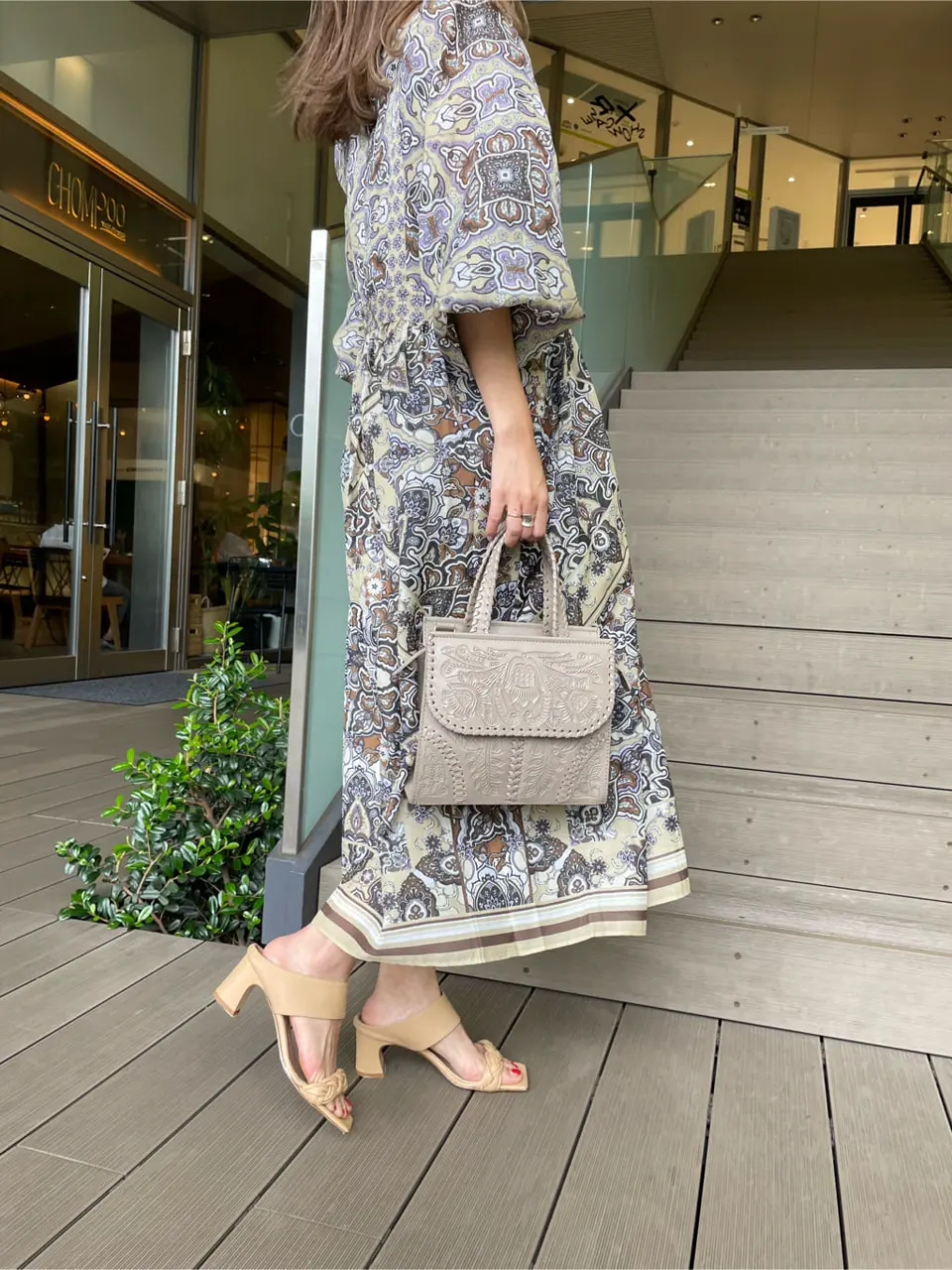 ORIGINATED IN GRACE CONTINENTAL yukimi yonee コーディネート画像