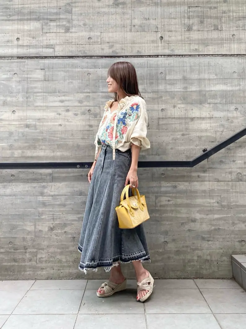 ORIGINATED IN GRACE CONTINENTAL yukimi yonee コーディネート画像