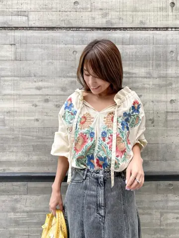 ORIGINATED IN GRACE CONTINENTAL yukimi yonee コーディネート画像