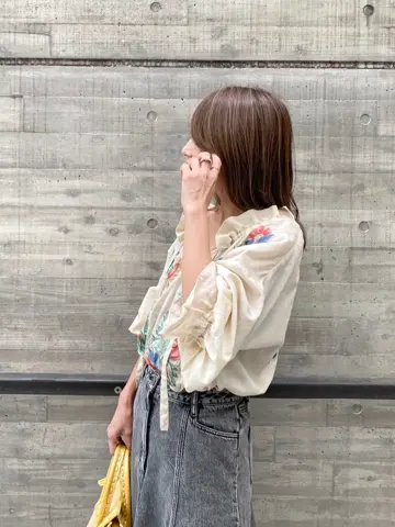 ORIGINATED IN GRACE CONTINENTAL yukimi yonee コーディネート画像