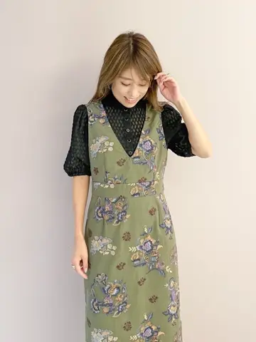 ORIGINATED IN GRACE CONTINENTAL yukimi yonee コーディネート画像